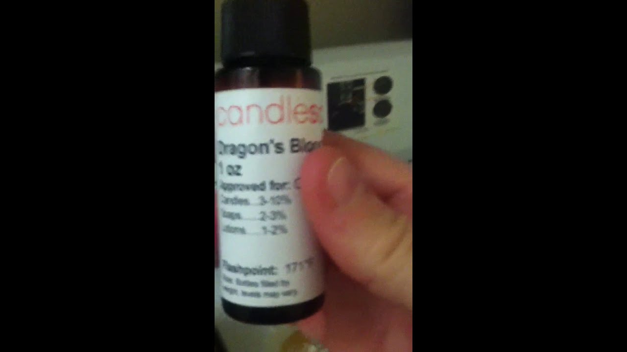 Adding Dragons Blood Scent To Candle Wax/Susan Murray YouTube