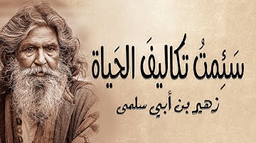 مقطع من معلقة زهير بن أبي سلمى | سئمت تكاليف الحياة