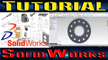 Tutorial-SolidWorks (Matriz circular de croquis)