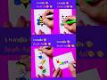 4 Easy Art Ideas 🎨💡✨ #art #artandcraft #craft #crafts #shorts #shortvideo #youtubeshorts