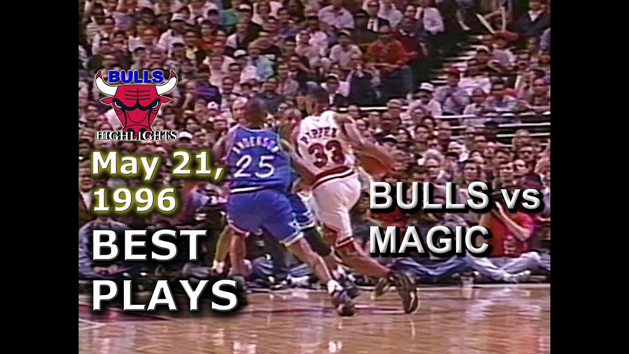 Bulls vs. Magic - 1996 Eastern Conference Finals (Game 3) 