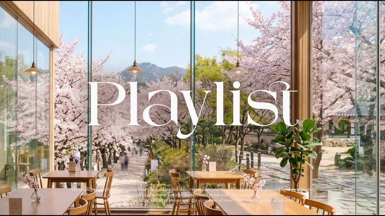 Playlist 🌼 봄에 틀기 딱 좋은 인디 플레이리스트  l  카페음악 · 매장음악🎵