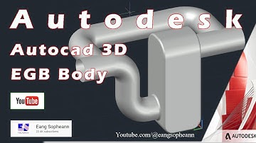 AutoCAD 3D, Autodesk, 3D Modeling, How to drawing EGB Body, sketches