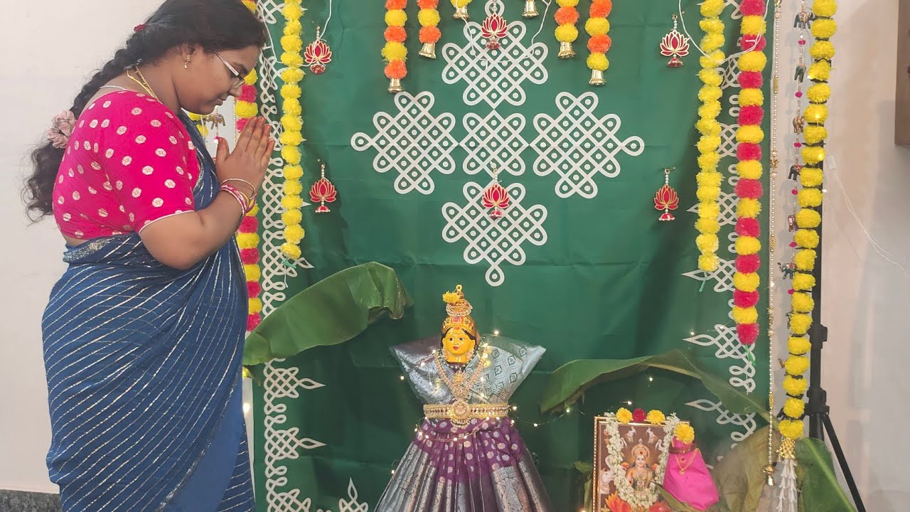 Vara Lakshmi Pooja vlog 2024 - YouTube