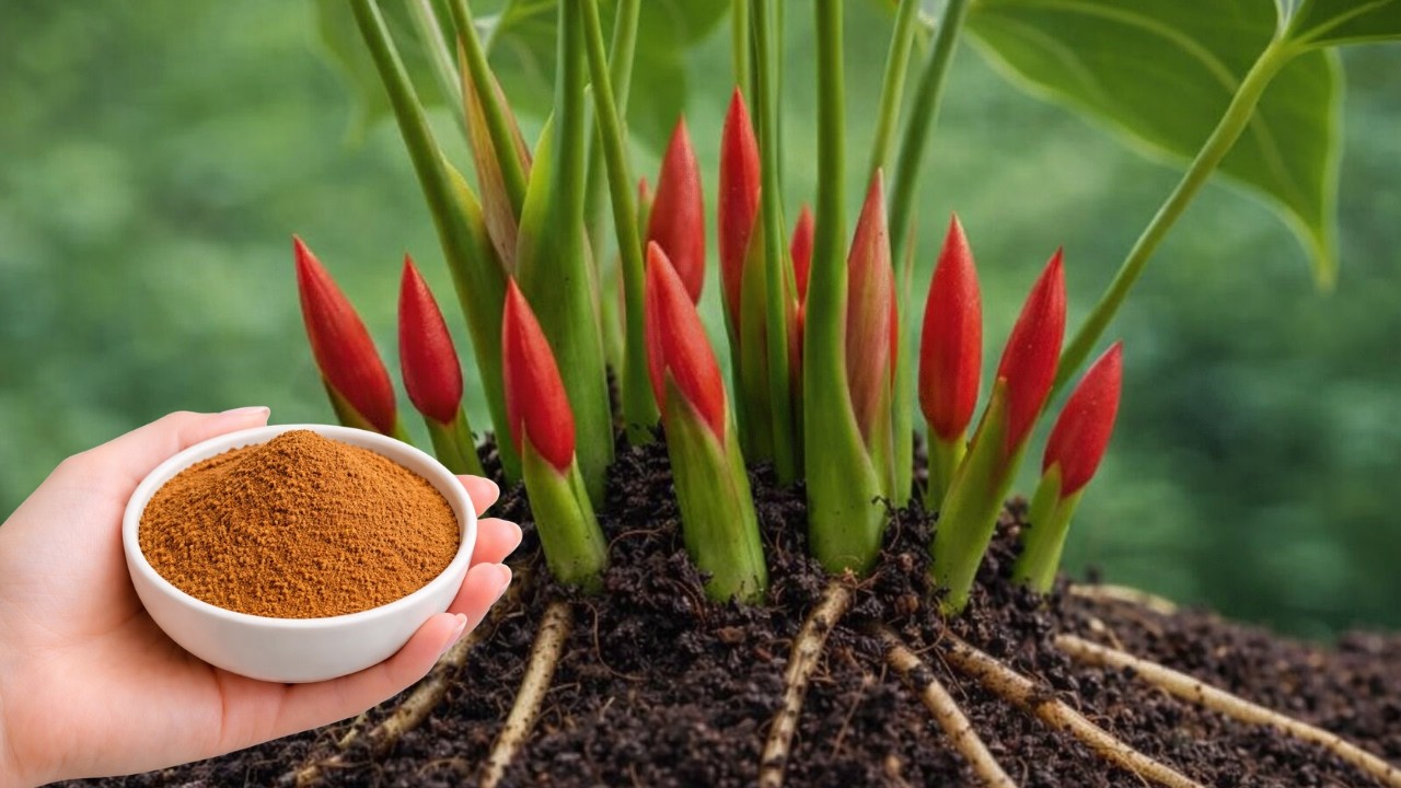 Просто посыпьте этим свой антуриум! Получите множество новых побегов и цветите круглый год.