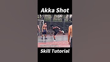 Akka Shot Skill Tutorial！#footballshorts #footballskills #football