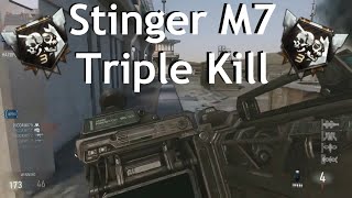 COD AW - Stinger M7 Triple Kill!