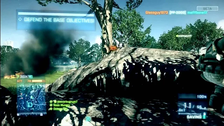 Battlefield 3 Beta Shotgun & Sniper Rush Gameplay Commentary - Defender Operation Metro