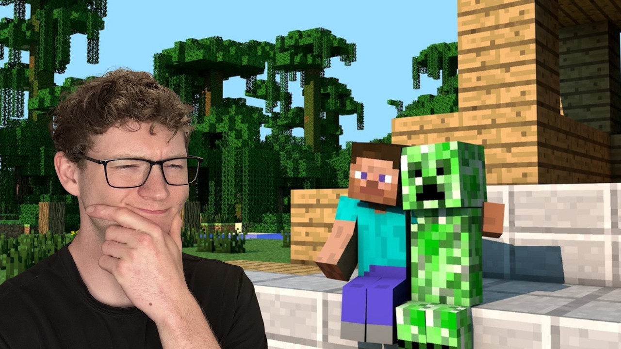 First time playing Minecraft (Part 2) - YouTube