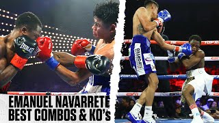 Emanuel Navarrete Best Combos \& Knockdowns From Dogboe 1 and 2 Fights | HIGHLIGHTS