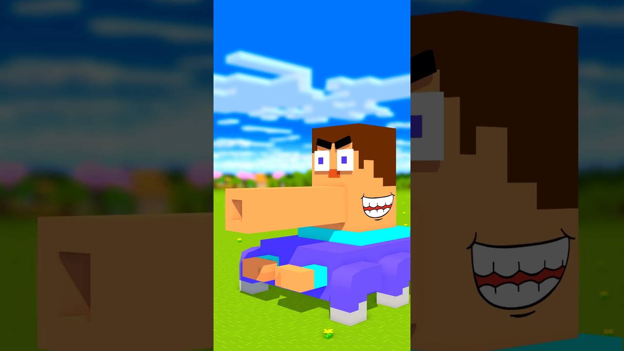 Steve-Tank vs Alex-Tank - Minecraft animation 
