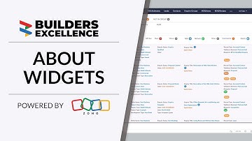 Benefits of using Zoho Widgets