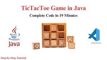 Java TicTacToe Game Project | Complete Code in 19 Minutes | Perfect for Computer Science Students
