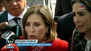 Juez absuelve a Rosario Robles por el caso \\