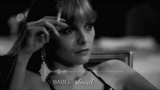 Babel (slowed & reverb) / gustavo santaolalla (otnicka remix) Resimi