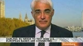 Alistair Darling Discusses U.K. Fiscal Policy, Economy: Video