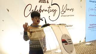 Bravery In Spirit And Excellence In Expression Raza Hussain, A Proud Student Of Grade 9 At Fls