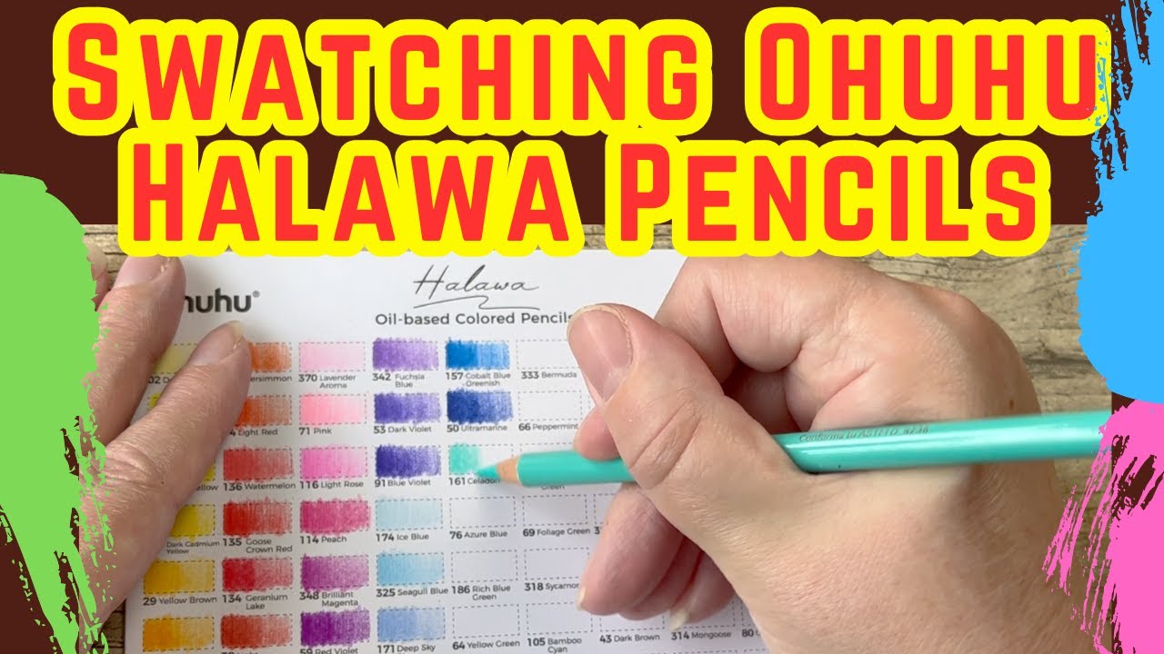 Do Halawa Pencils have enough colours?