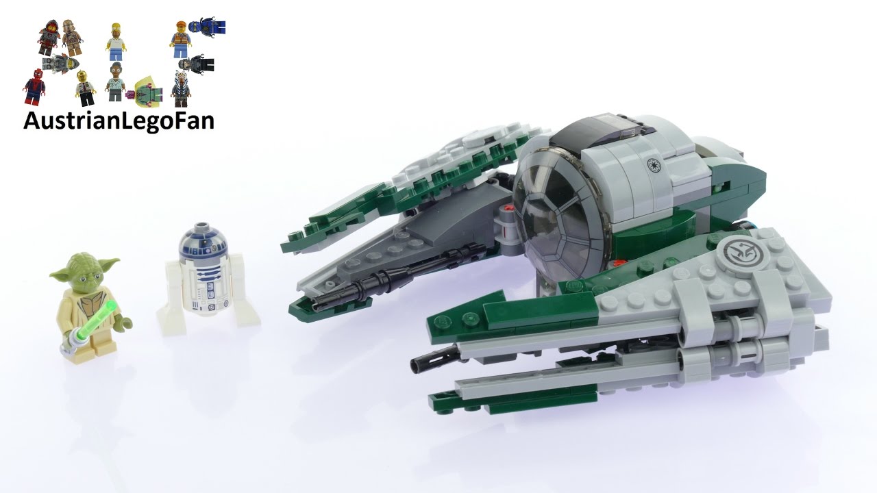 función dignidad Distribución Lego Star Wars 75168 Yoda´s Jedi Starfighter™ - Lego Speed Build Review -  YouTube