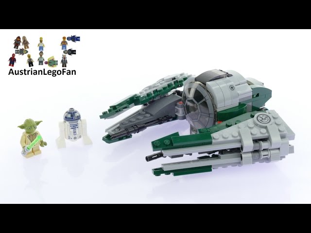 Lego Star Wars 75168 Yoda´s Jedi Starfighter™ - Lego Speed Build Review -  YouTube