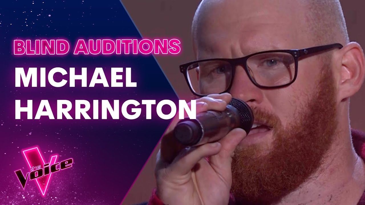 The Blind Auditions: Michael Harrington sings Somewhere Over the Rainbow by  Eva Cassidy - YouTube