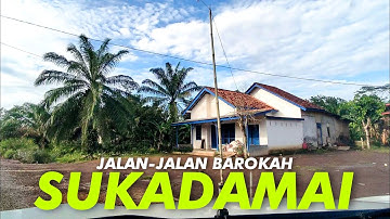 Jalan-jalan Pagi di Pedesaan | Jalan Tanjung Api-Api & Jalan Desa Sukadamai jalur 19