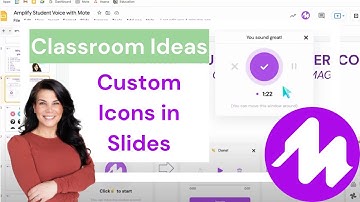 Custom icons in Google Slides with Mote