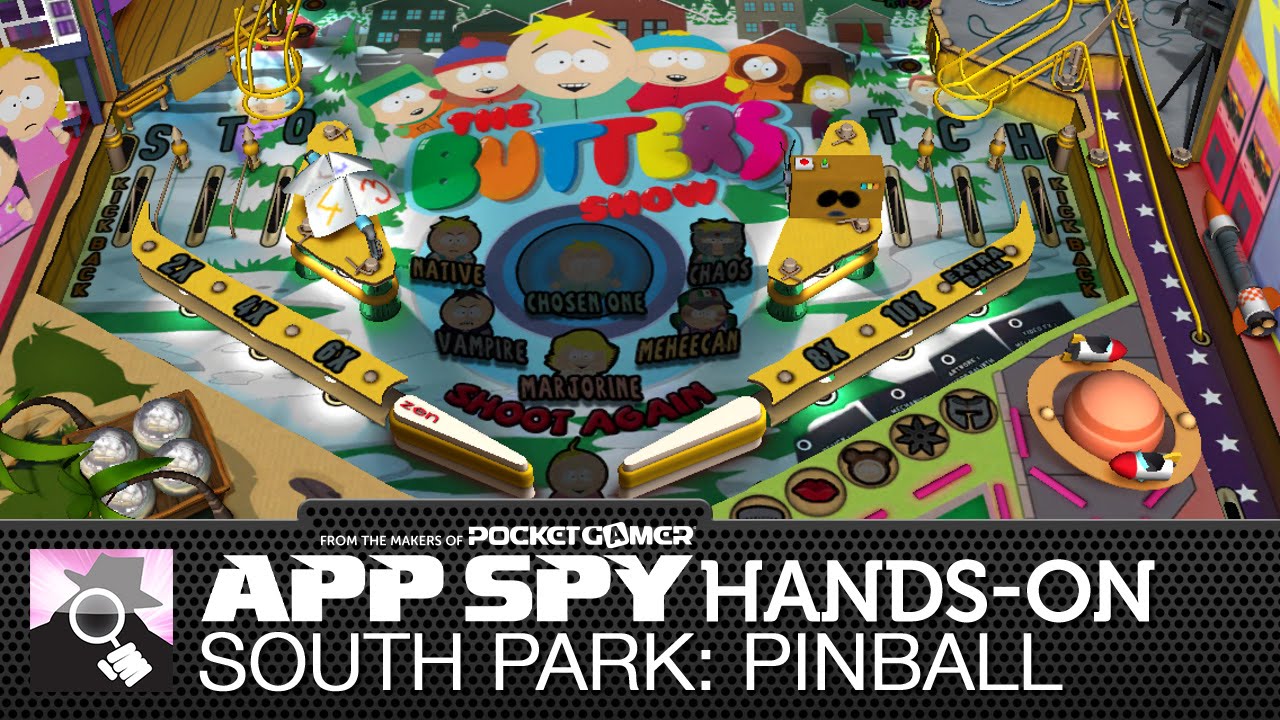 South Park Pinball iOS iPhone / iPad HandsOn YouTube