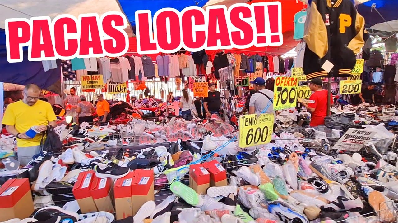 Tianguis de ROPA DE PACA AMERICANA: INCREÍBLES OFERTAS, ROPA DE PRIMERA $5, TENIS, OFERTAS LOCAS