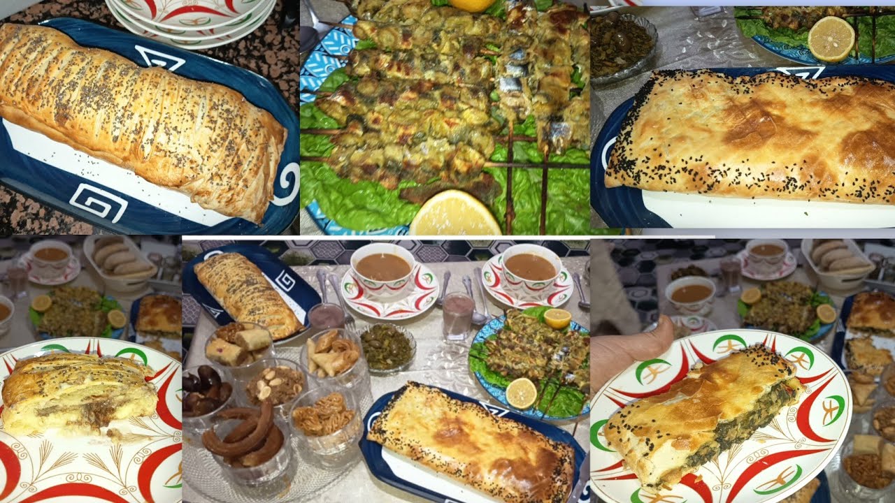 مائدة رمضانية🌛// المالح و الحلو بعجينه واحدة// سردين بطريقة مختلفة و لديدة 💯