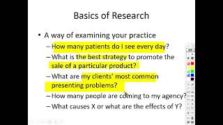 RM 01 (Basics of Research: An 8-step Research Process)