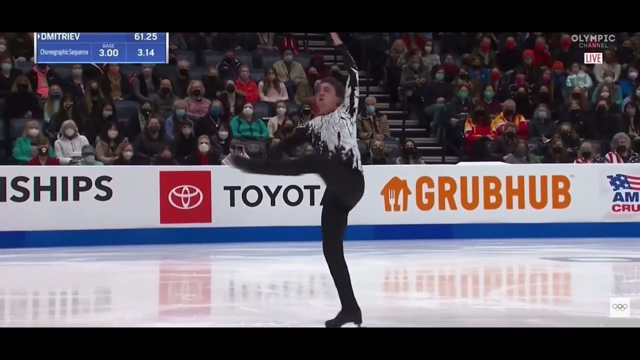 Artur Dmitriev 2022 Usa Nationals Figure Skating 4a Youtube 