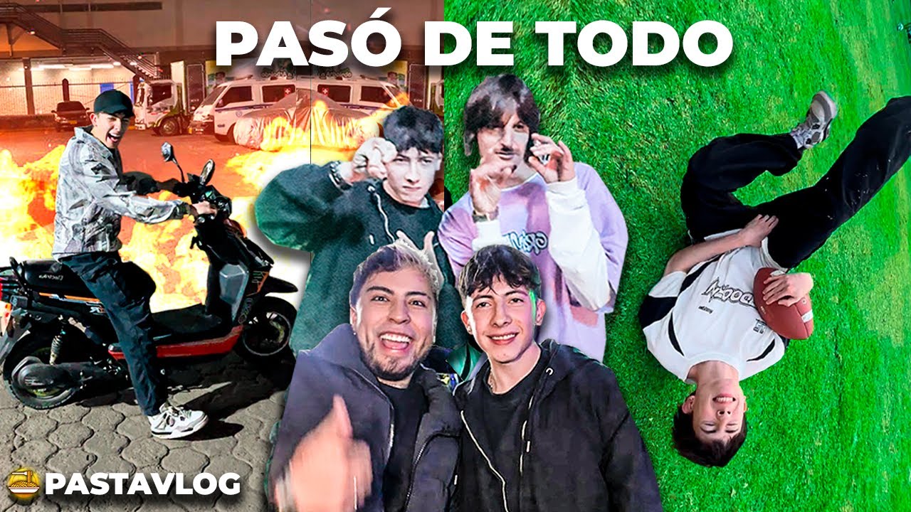 me estrellé, conocí a un cantante y aprendo fútbol americano / PASTAVLOG