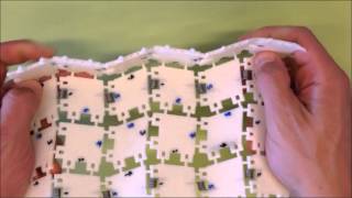 3D printed, multistable origami tiling