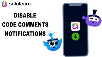 How To Disable And Turn Off Code Comments Notifications On Sololearn App