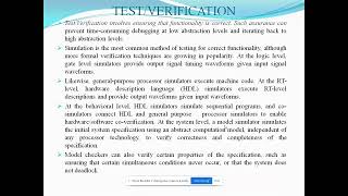 Embedded System Design/Test and Verification/ Sudha /MAMSE