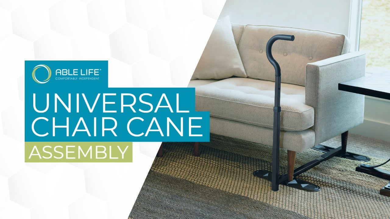 Able Life Universal Chair Cane Assembly Instructions - YouTube