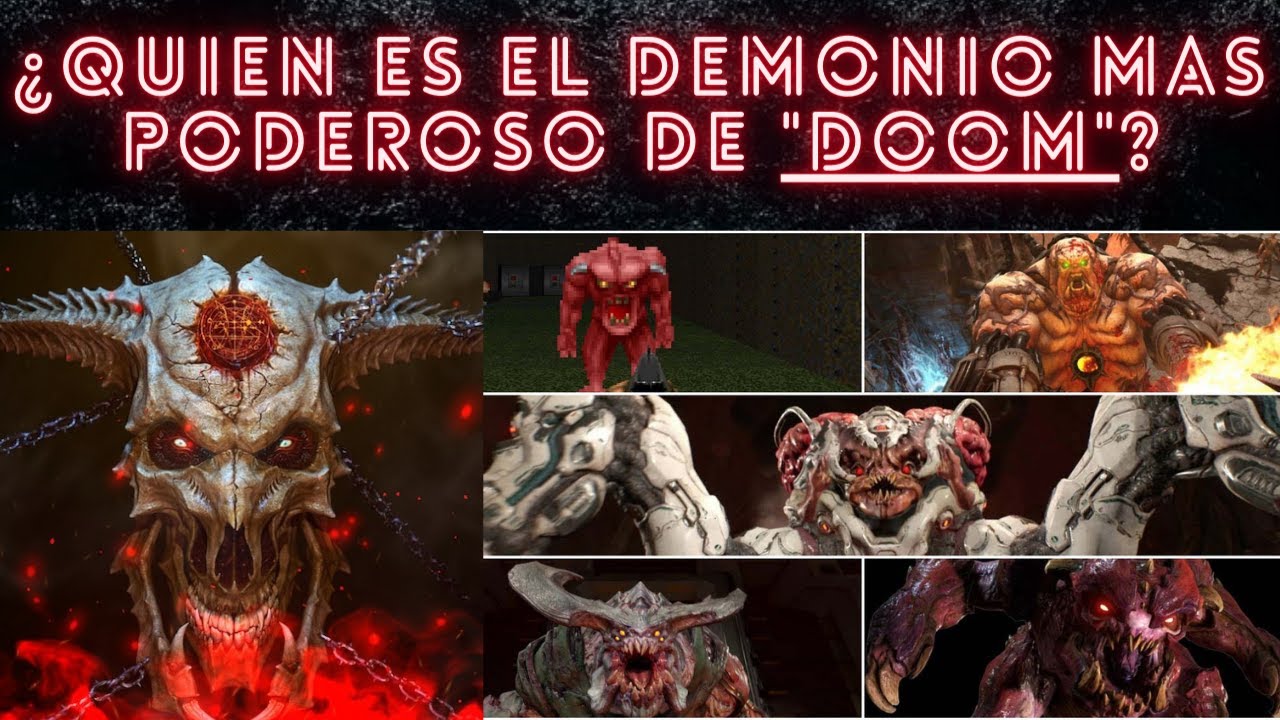 ¿Quien es el demonio mas poderoso de DOOM? - YouTube