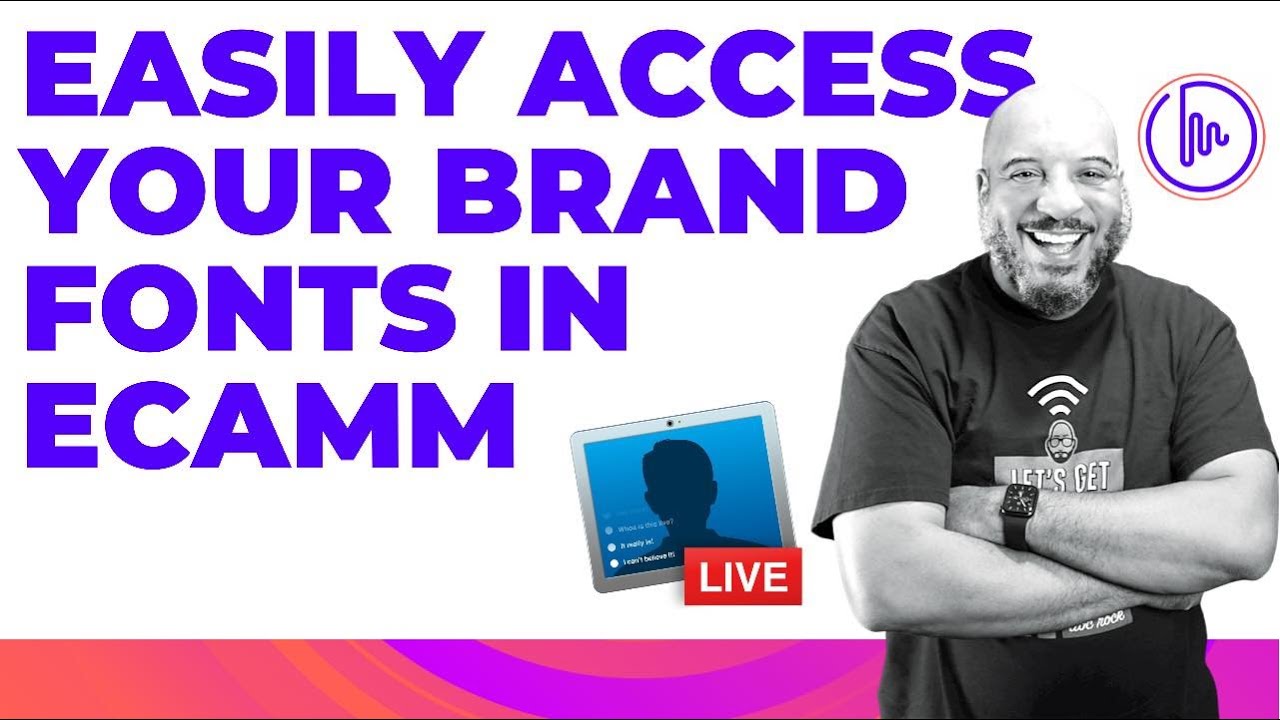 Setup Your Brand's Fonts The Easy Way in Ecamm Live