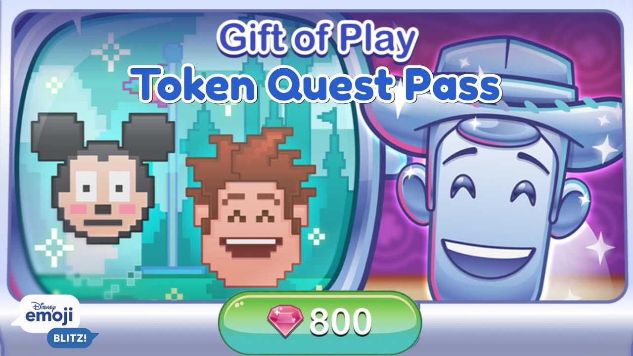 Disney Emoji Blitz Token Quest Pass - March 2023 - YouTube