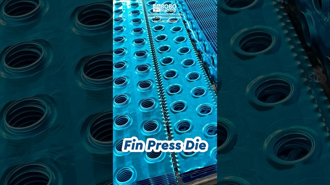 Refrigerator Evaporator Fin Press Line Stamping Machine