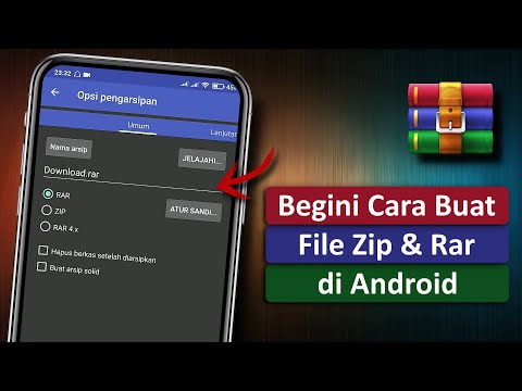 Video: Cara Menggunakan 7Zip untuk Membuat Pengecualian Sendiri: 5 Langkah