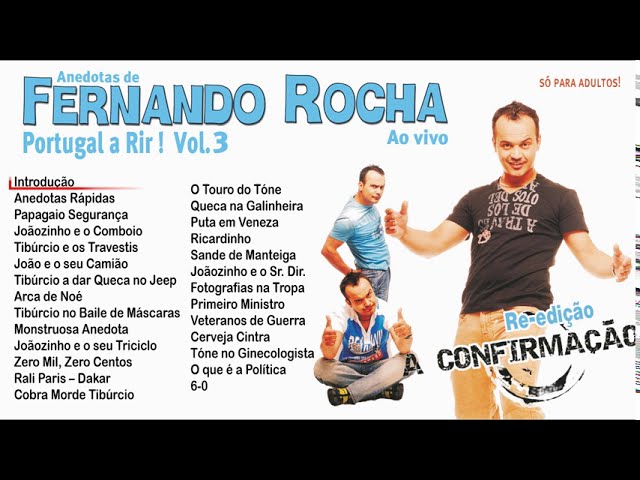 Fernando Rocha - Portugal a rir Vol. 3 (Full album) class=