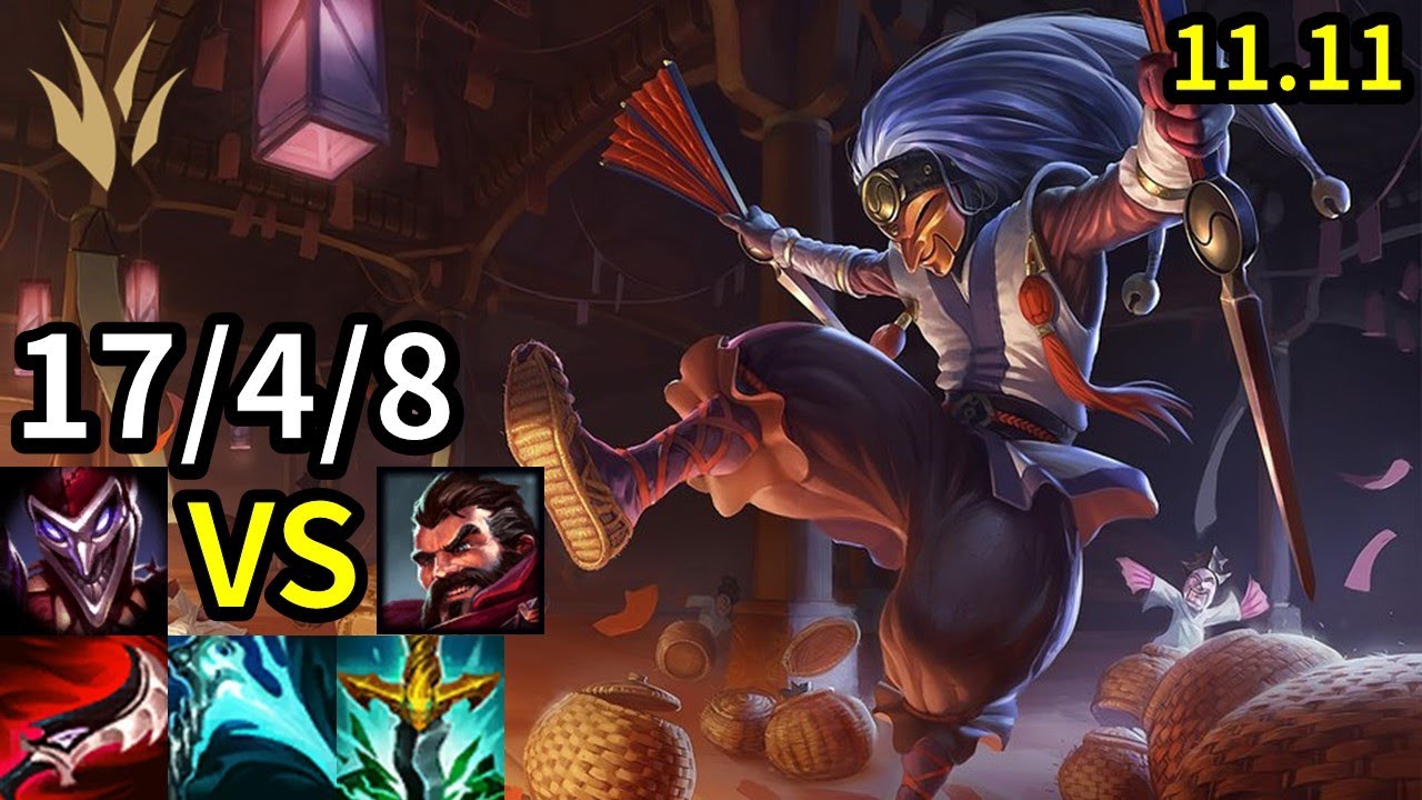 Shaco Jungle vs Graves - KR Challenger | Patch 11.11