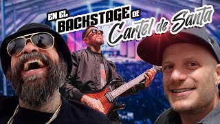 ¡En el BACKSTAGE de CARTEL DE SANTA! | FACUNDO