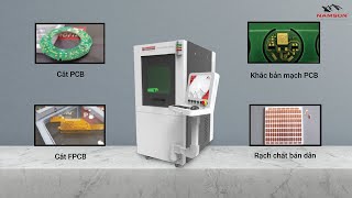 Namson Laser | Máy laser cắt bảng mạch PCB tích hợp Camera vision định vị tự động - Namson PowerPCB