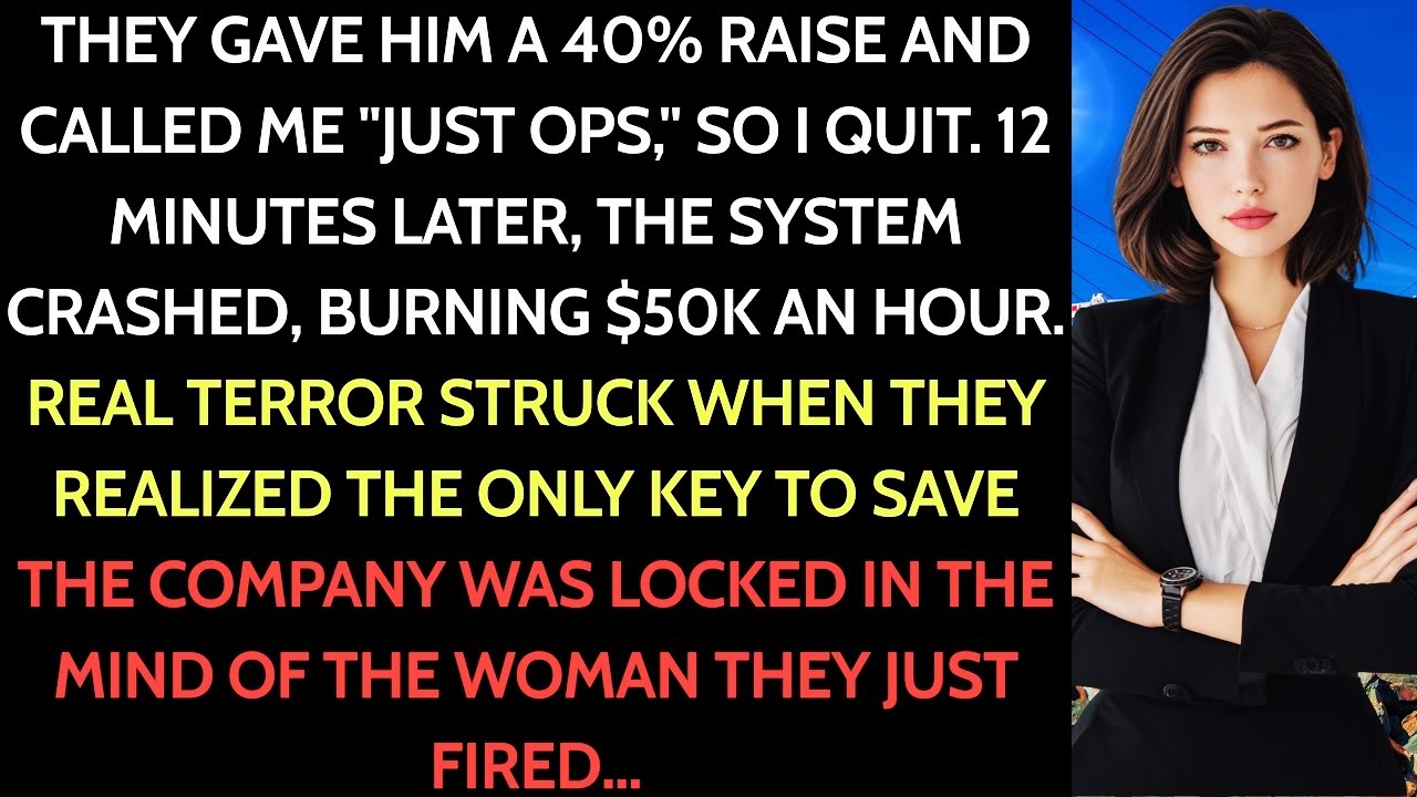 HR Defended the Pay Gap — I Quit on the Spot. They Panicked Fast?