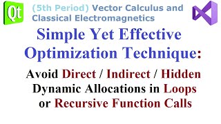 073 - Simple Yet Effective Optimization Technique for Multiple (Double, Triple)  Integrals Algorithm
