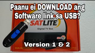 Satlite SOFTWARE Upgrade / Paanu ei download? #ArnelDinstaller