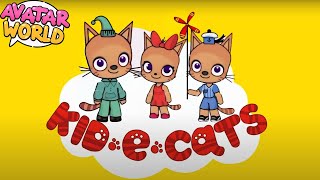 Kid E Cats in AVATAR WORLD | COLLECTION OF EPISODES | PAZU